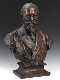 Zala György: Jókai Mór mellszobra, 1893 