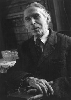 Áprily Lajos időskori portréja, 1966