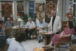 A várbeli Litea könyvesboltban, 1997 könyvhét (Szakolczay Lajos vezette be)