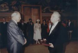 A Kossuth-díj átadása a Parlamentben