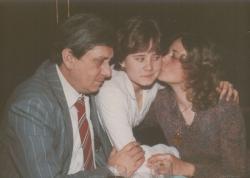 Családi ebéd a Kárpátia étteremben (1985. ápr.)
