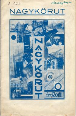 Nagykörút, Bp., 1930.